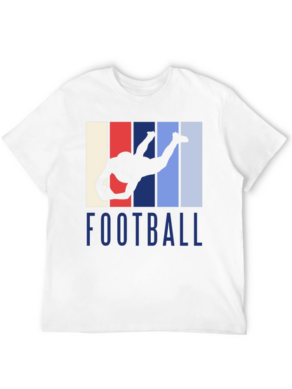 Football Player Silhouette T-Shirt