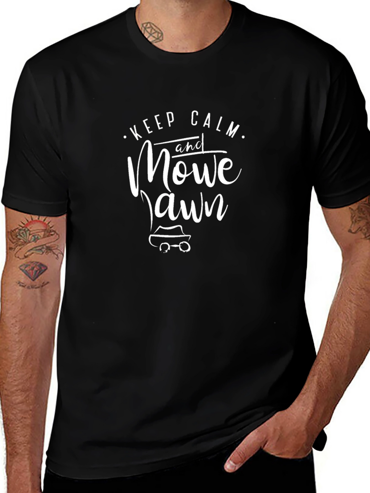 Keep Calm and Mow Lawn T-Shirt