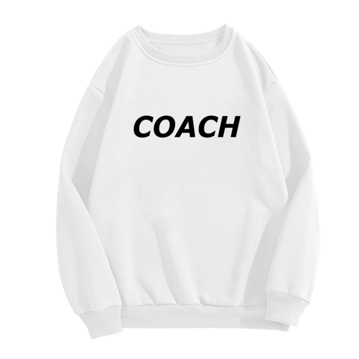 Red Handwritten Love With Heart Minimal Aesthetic Crewneck Sweatshirt