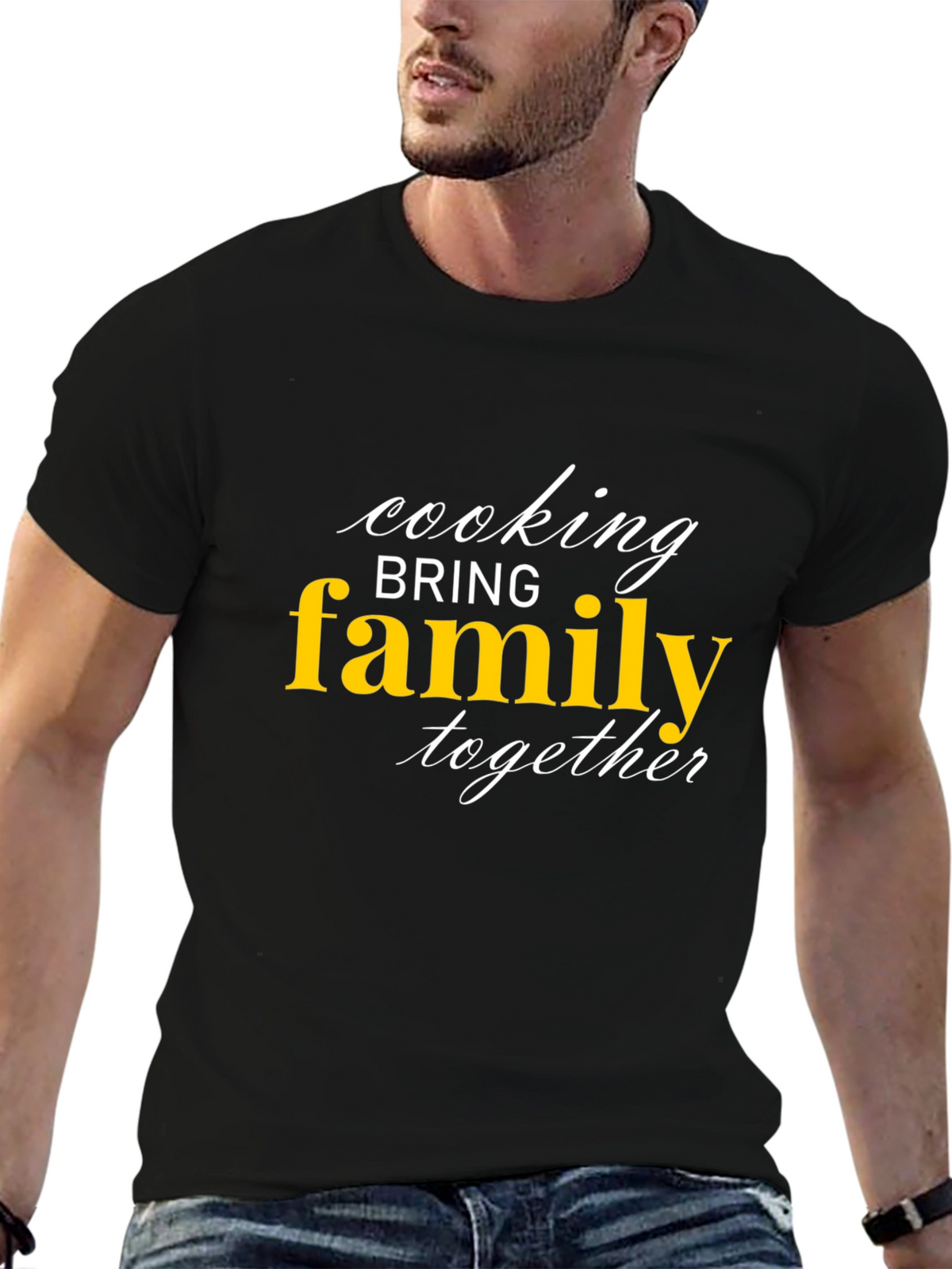 Cooking Brings Family Together Graphic Tee