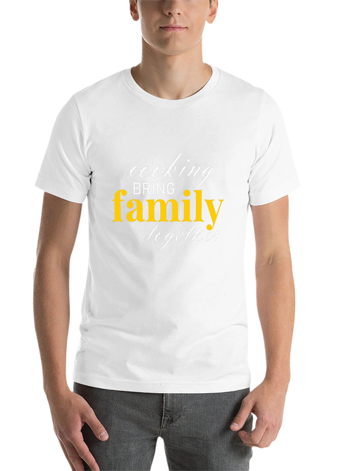 Cooking Brings Family Together Graphic Tee