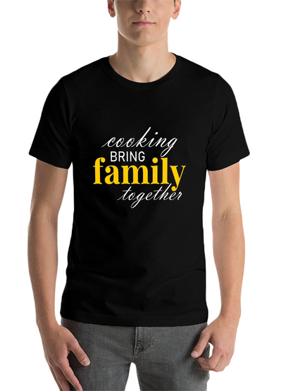 Cooking Brings Family Together Graphic Tee