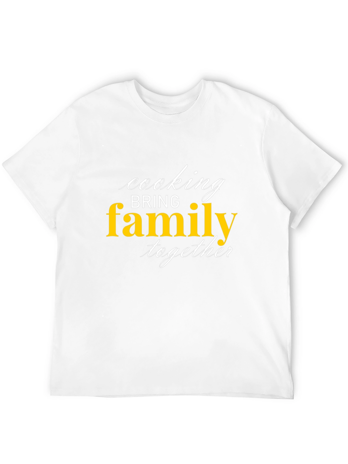 Cooking Brings Family Together Graphic Tee