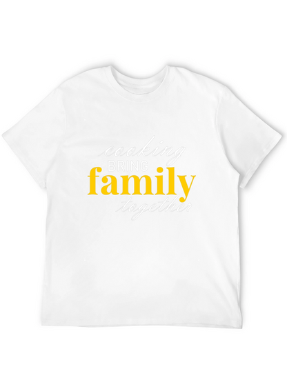 Cooking Brings Family Together Graphic Tee