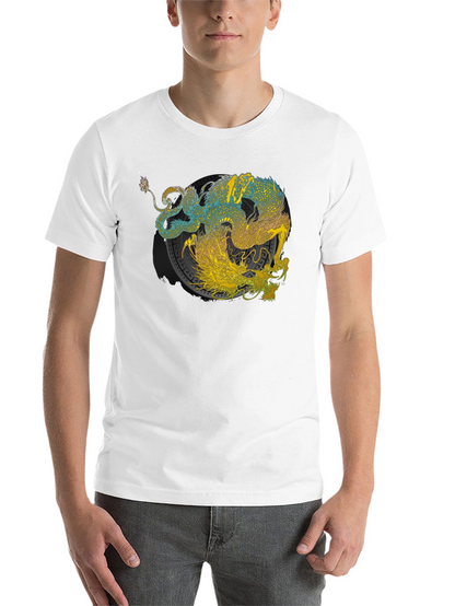 Yin Yang Dragon Graphic Tee
