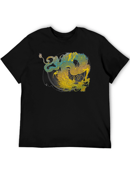 Yin Yang Dragon Graphic Tee