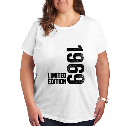 Vintage Distressed 1969 Limited Edition Birth Year Statement T-Shirt