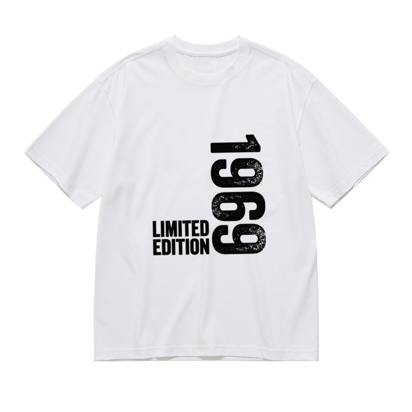 Vintage Distressed 1969 Limited Edition Birth Year Statement T-Shirt