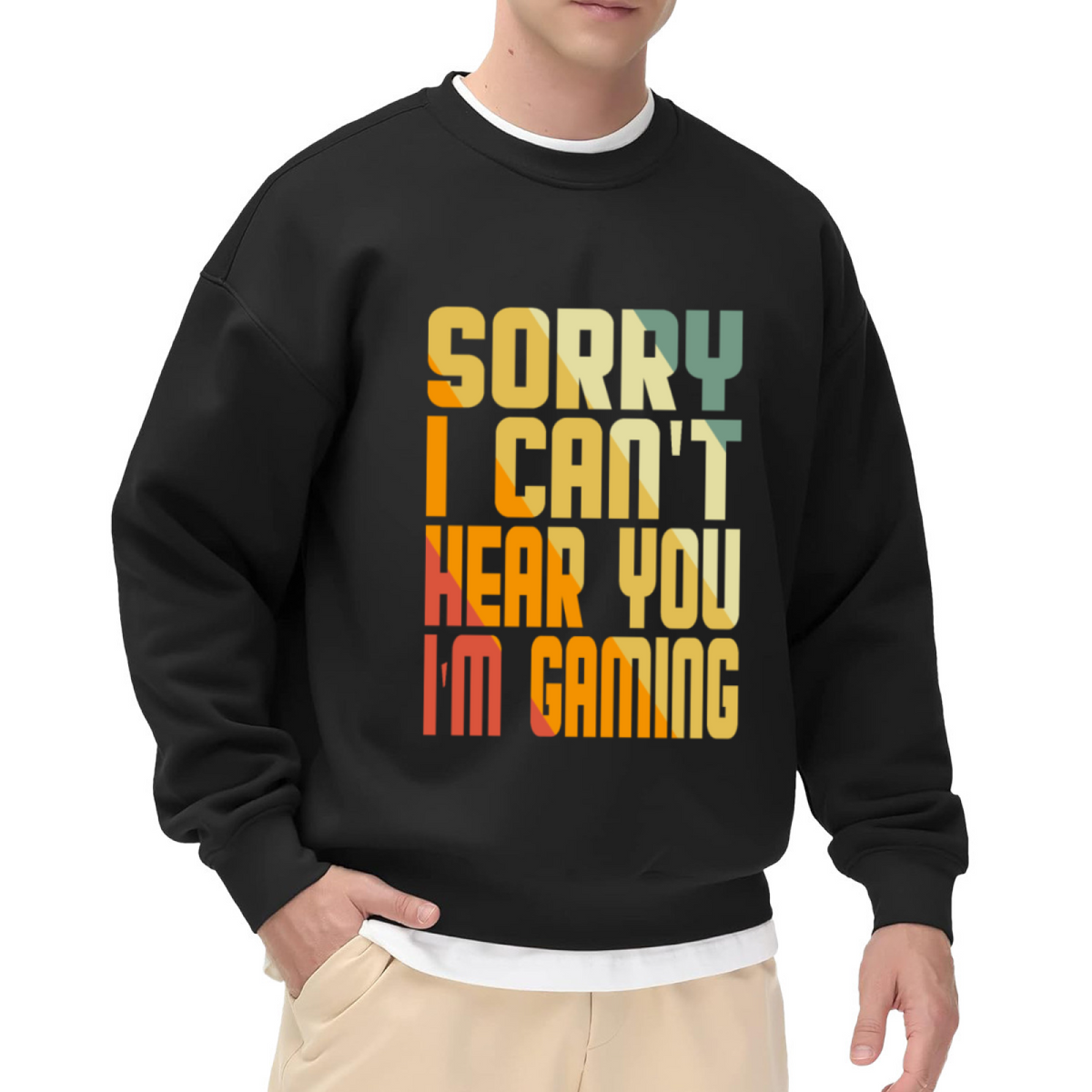Happiness Is Being A Yiayia Family Grandma Gift Crewneck Sweatshirt