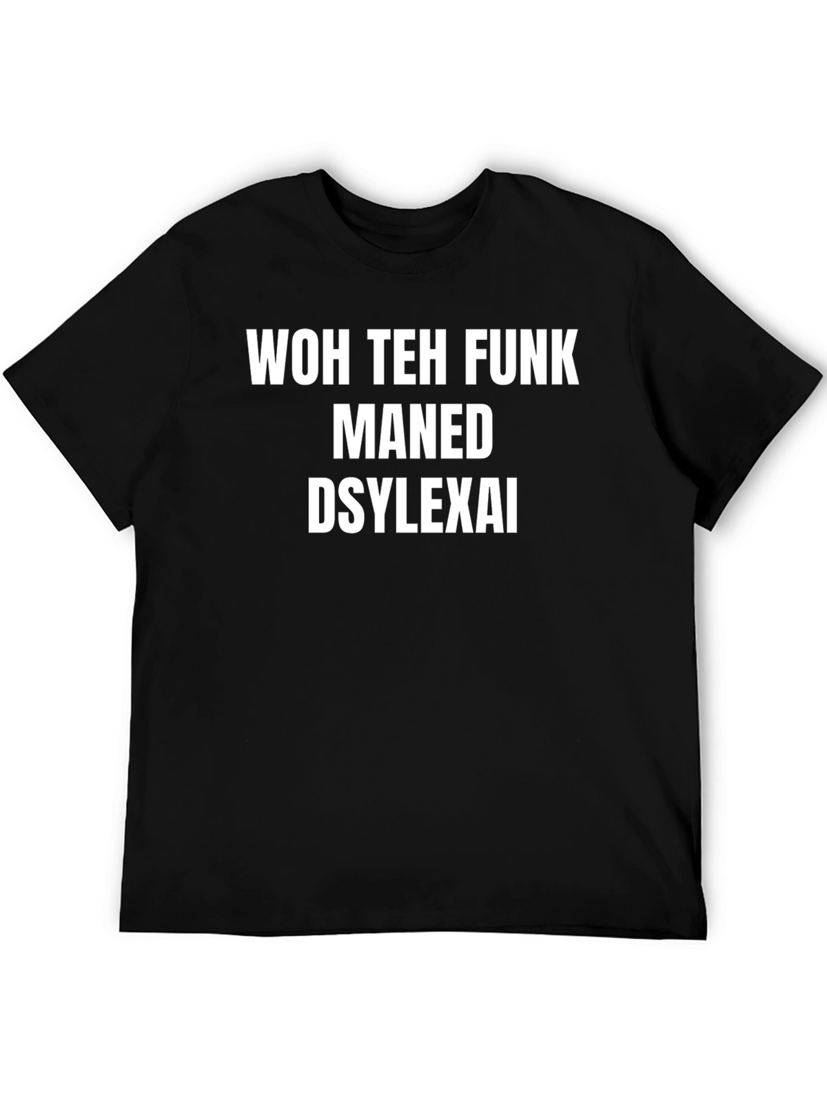 Dyslexia Themed Graphic Tee - Unisex