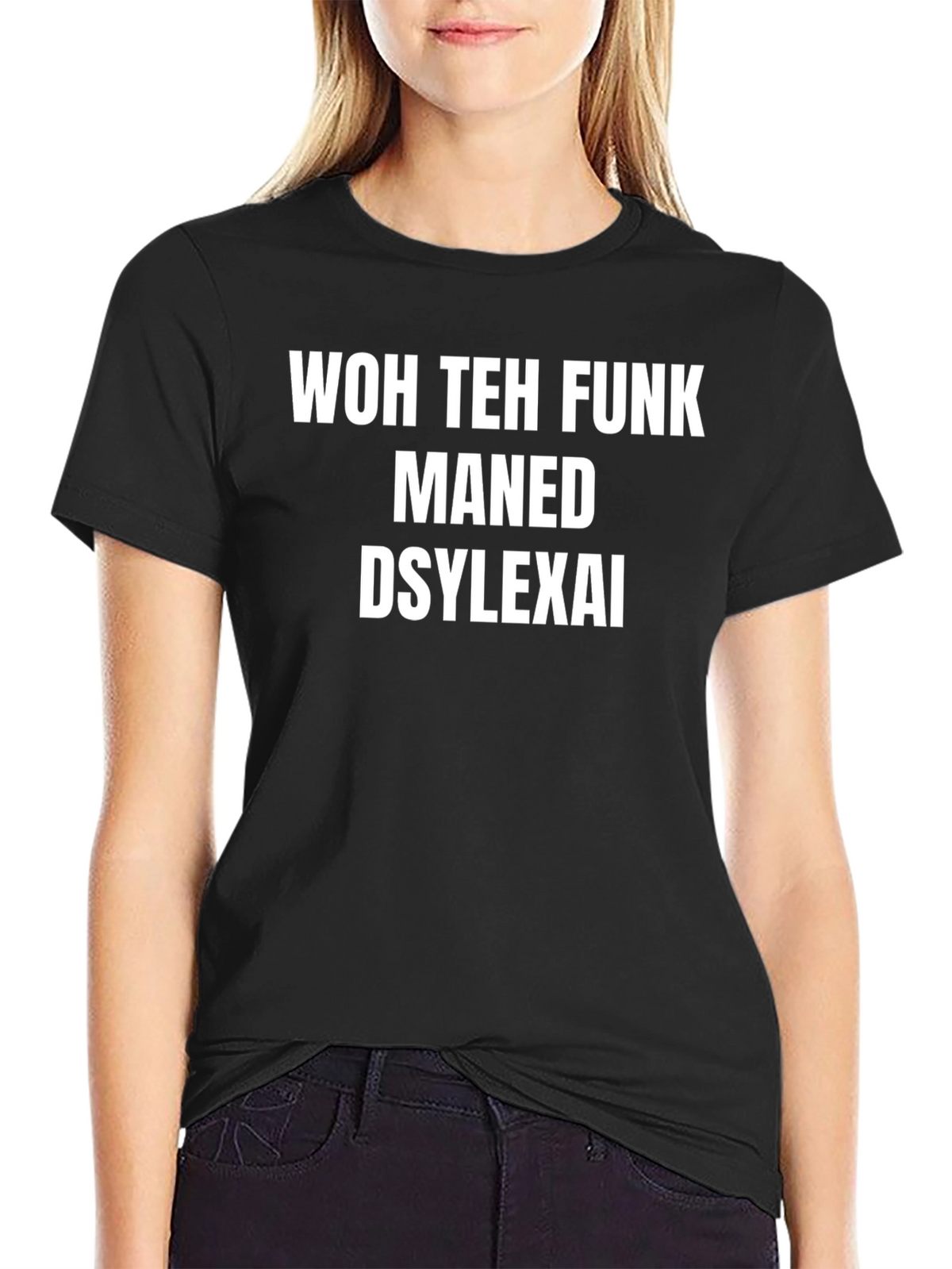 Dyslexia Themed Graphic Tee - Unisex