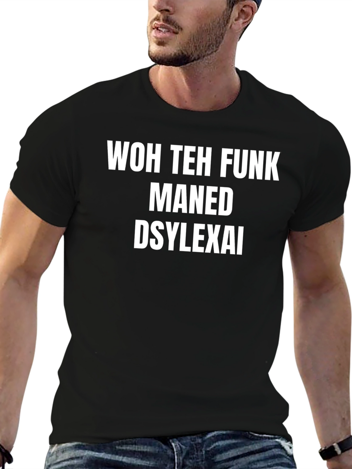 Dyslexia Themed Graphic Tee - Unisex
