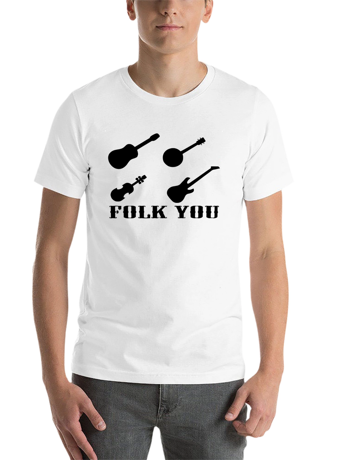 Folk You Musical Instrument T-Shirt