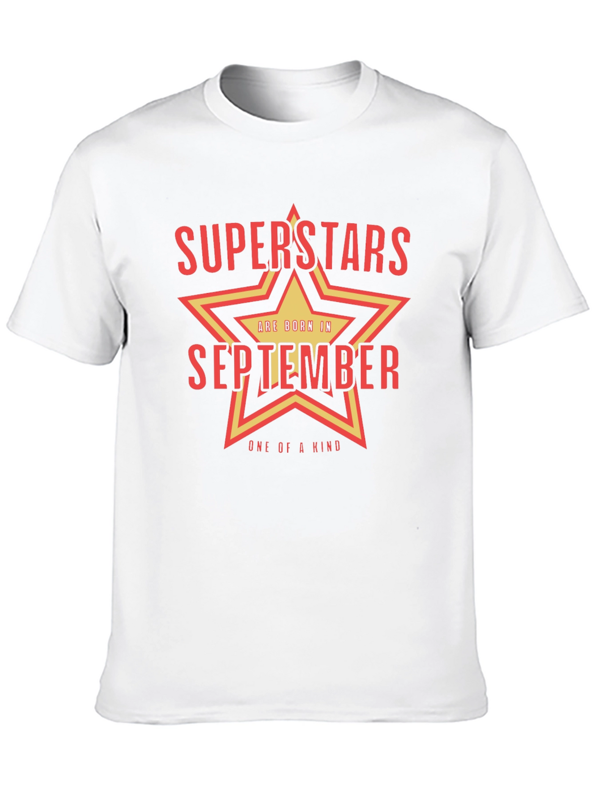 Superstars Are Born in September T-Shirt