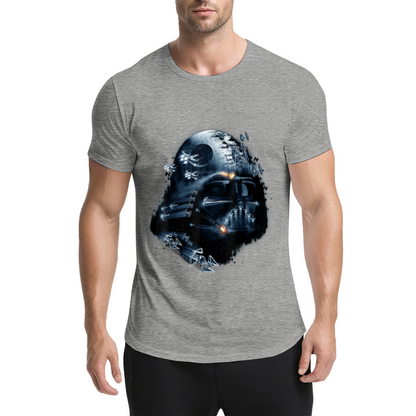 Darth Vader Death Star Imperial Starfighters Graphic T-Shirt