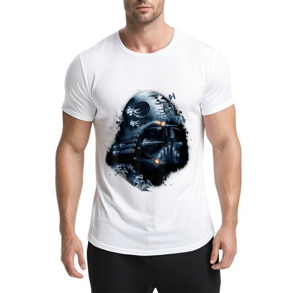 Darth Vader Death Star Imperial Starfighters Graphic T-Shirt