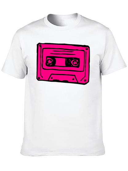 Retro Cassette Tape Graphic T-Shirt