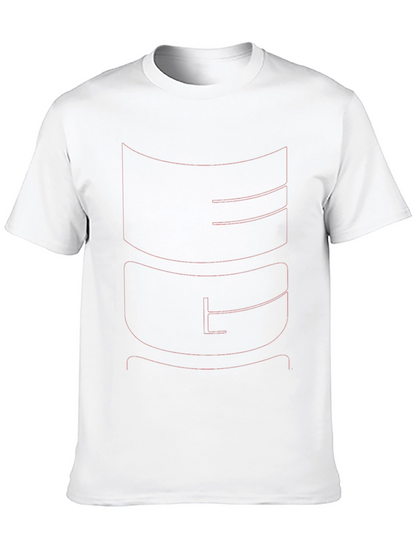 Bold Graphic Tee - Modern Black T-Shirt