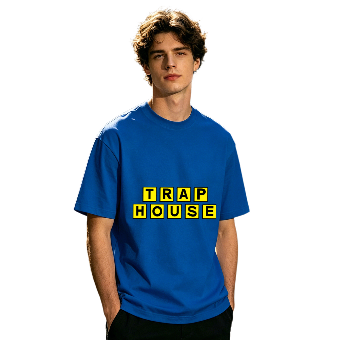 Men's Classic Minimal Logo Crew Neck T-Shirt