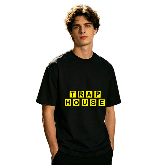 Men's Classic Minimal Logo Crew Neck T-Shirt