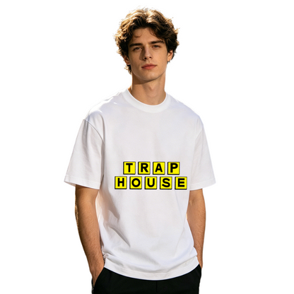 Men's Classic Minimal Logo Crew Neck T-Shirt