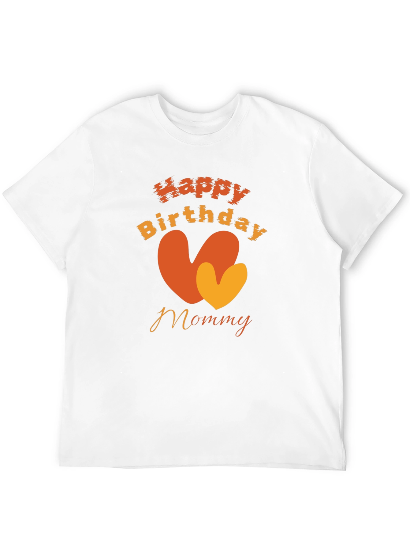Happy Birthday Mommy Black T-Shirt