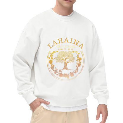 Lahaina Maui Strong Banyan Tree Hawaii Memorial Sweatshirt