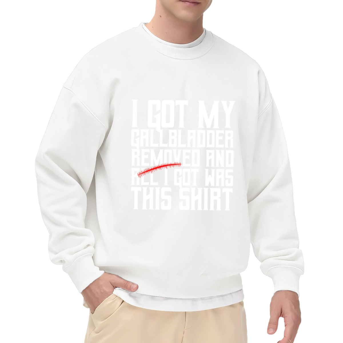 Gallbladder Removal Surgery Funny Recovery Sweatshirt