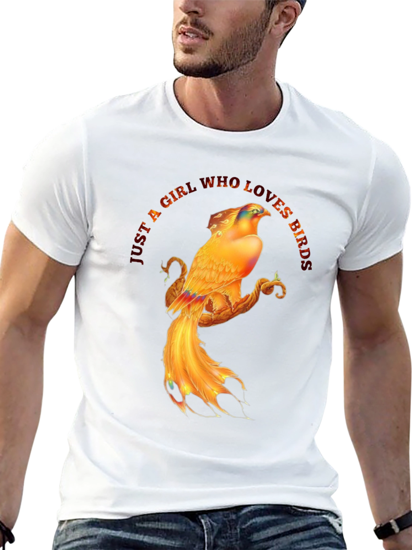 Bird Lover T-Shirt - Phoenix Design