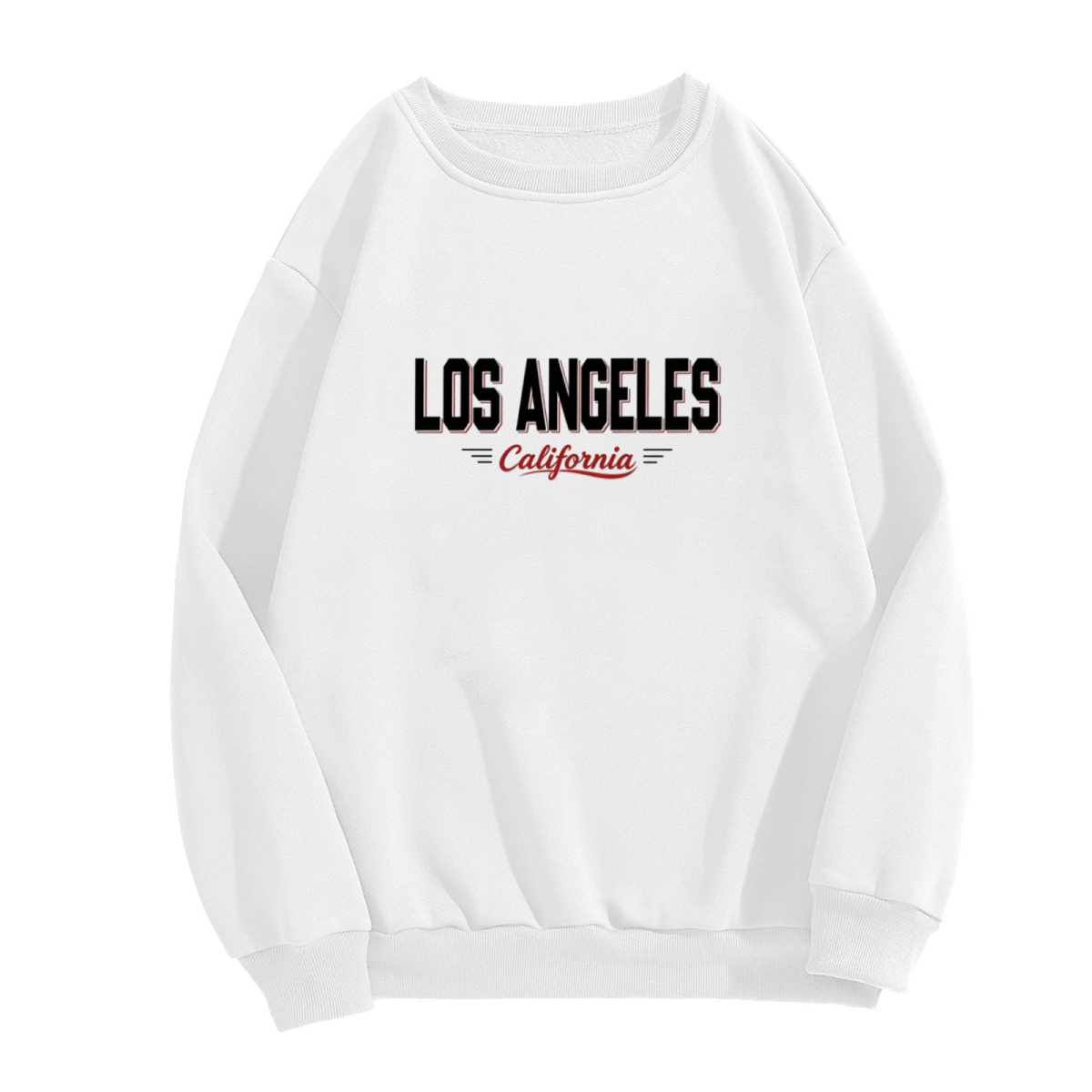 Vintage Los Angeles California Letter Layered Sweatshirt