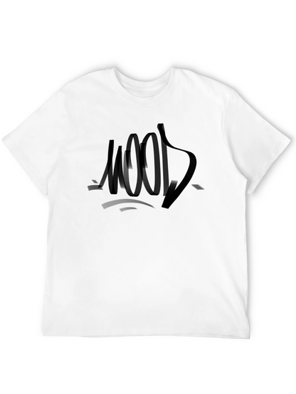 Mood Graphic Tee - Black Crew Neck T-Shirt