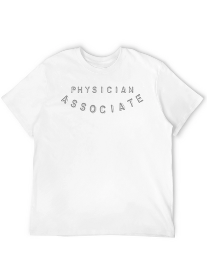 Physician Associate Black Crewneck T-Shirt