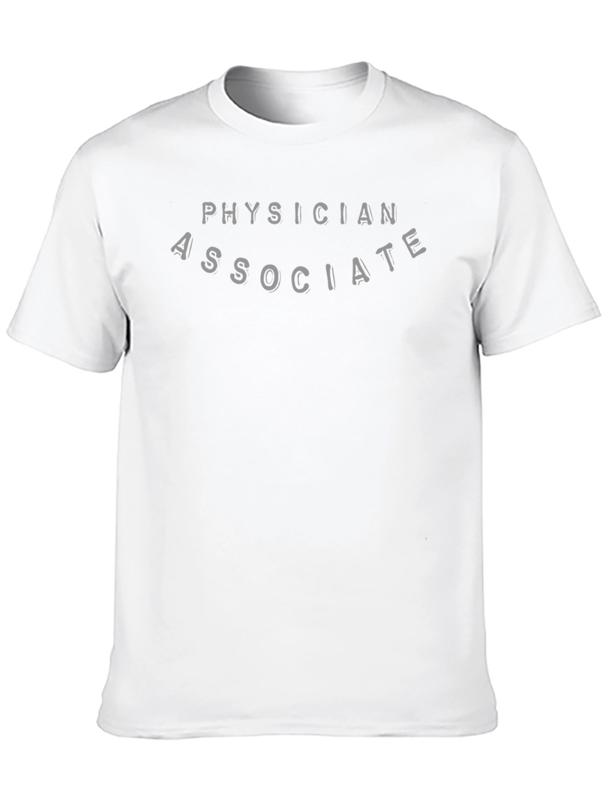 Physician Associate Black Crewneck T-Shirt