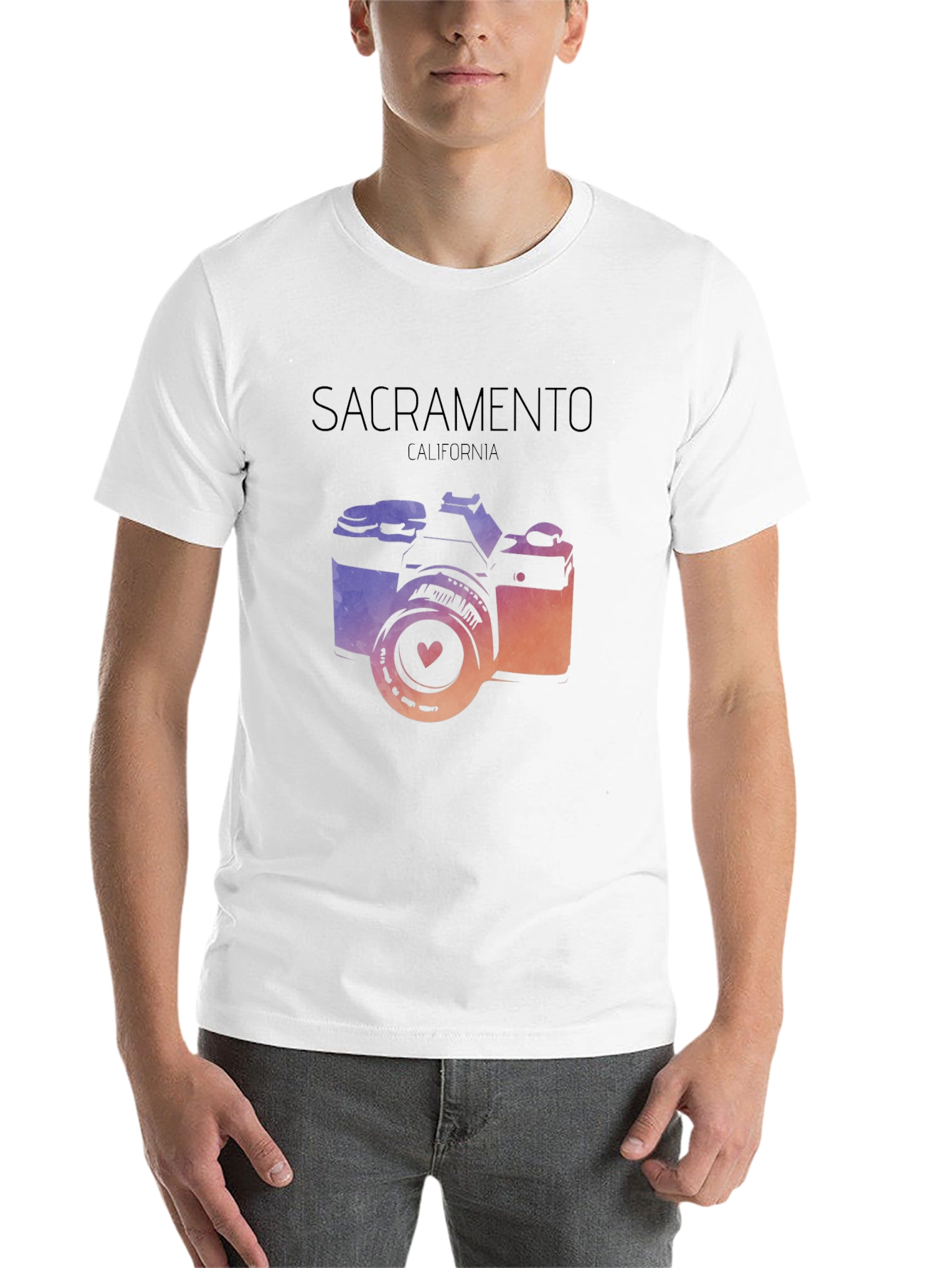 Sacramento Camera Graphic Tee