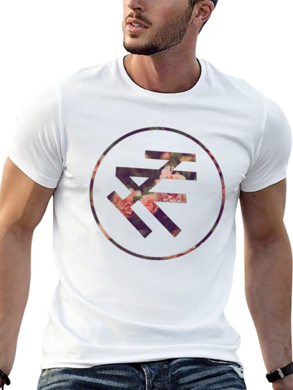 Floral Letter Graphic T-Shirt - Casual Style