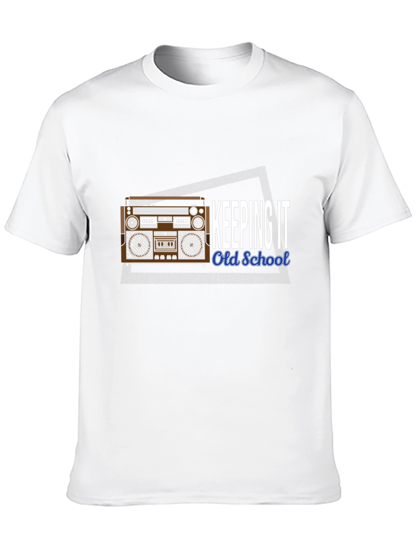 Retro Boombox T-Shirt - Keeping It Old School