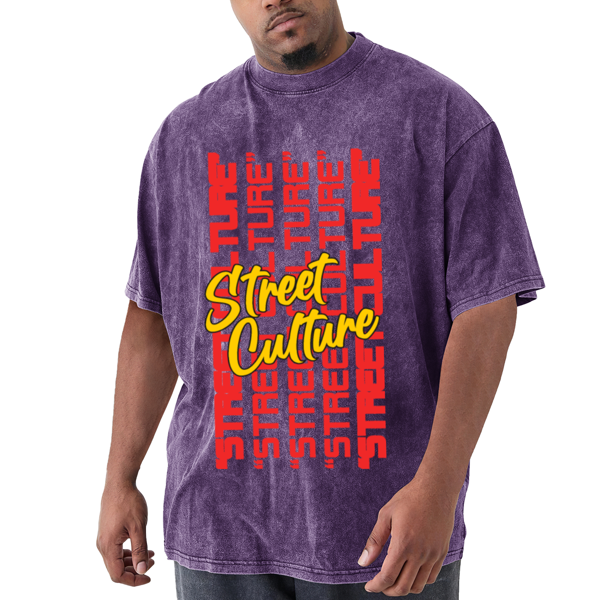 Street Culture Stacked Text