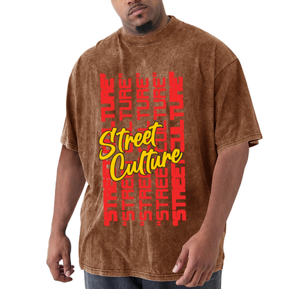Street Culture Stacked Text