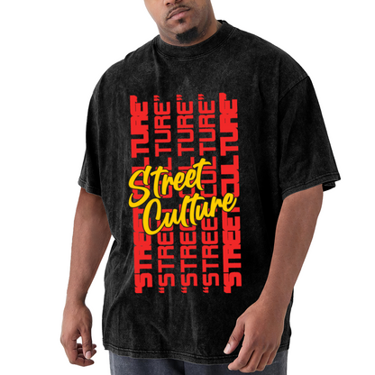 Street Culture Stacked Text