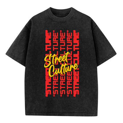Street Culture Stacked Text