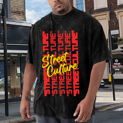Street Culture Stacked Text