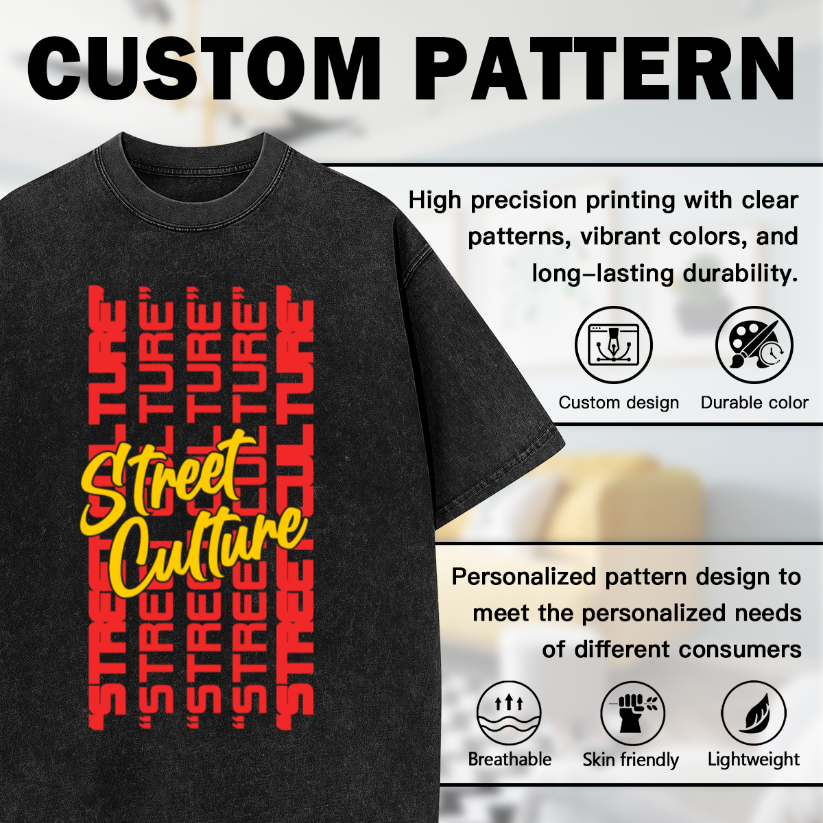 Street Culture Stacked Text