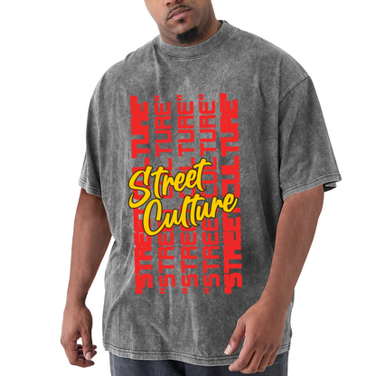 Street Culture Stacked Text
