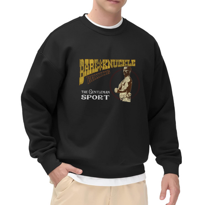 Vintage Bare?Knuckle Boxing The Gentleman Sport Crewneck Sweatshirt