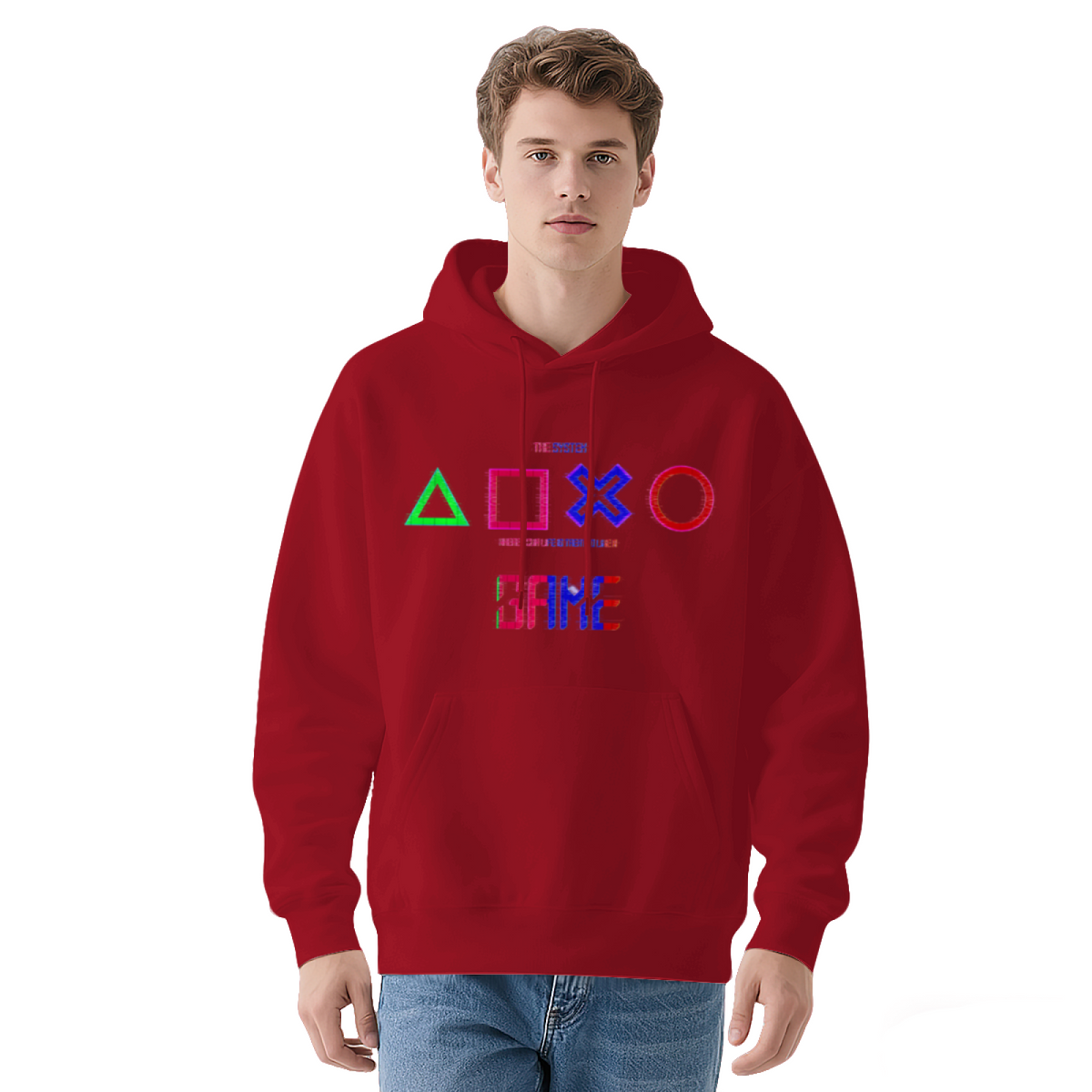 Minimal Blessed Box Faith Graphic Hoodie, Comfort Daily Pullover