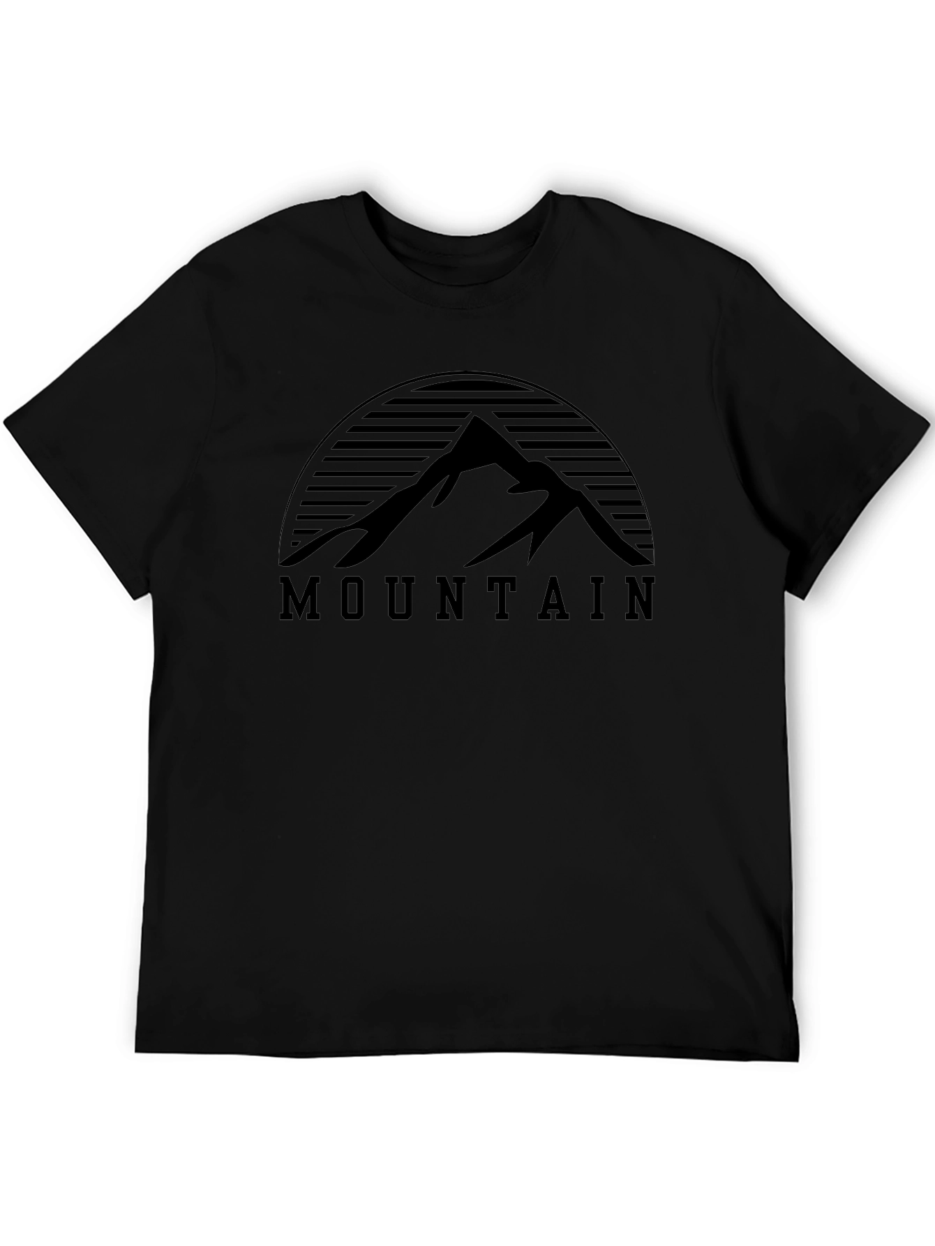 Mountain Graphic Tee - Black