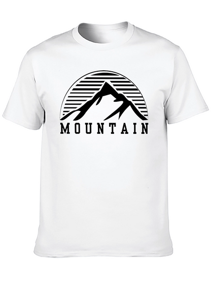 Mountain Graphic Tee - Black