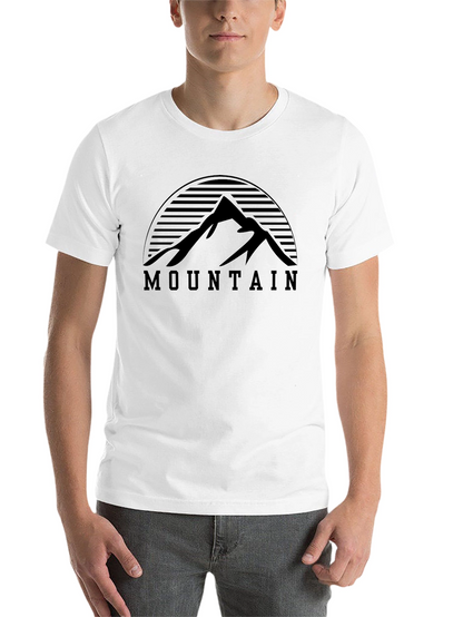 Mountain Graphic Tee - Black