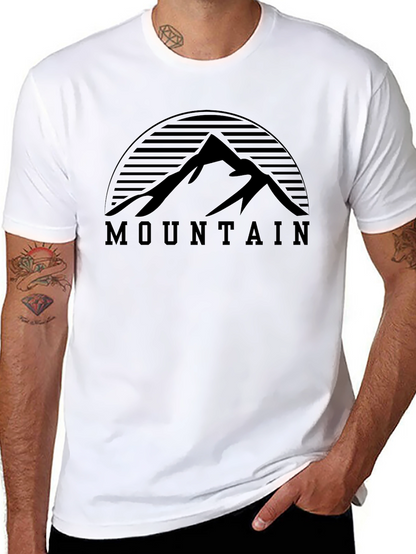 Mountain Graphic Tee - Black