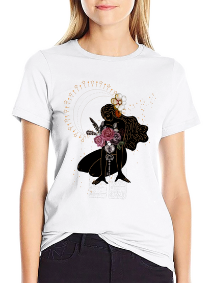 Mystic Woman Graphic Tee - Stylish & Unique